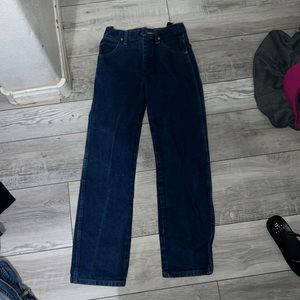 dark wash strait vintage jeans💋